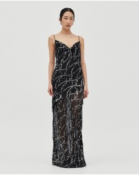 Third Form - Refract Bias Maxi Dress