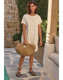 NEXT - Embroidered Jersey Summer Mini Dress