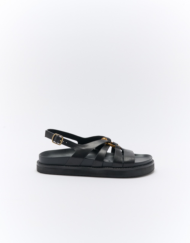 Walnut Melbourne - Dulce Leather Sandal