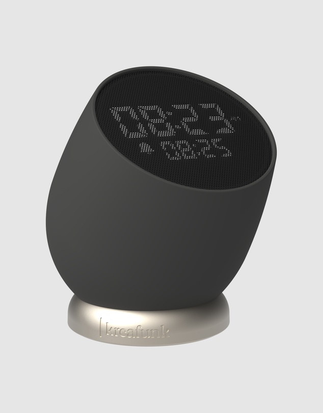 Kreafunk - Kreafunk Bell Alarm Clock - Black