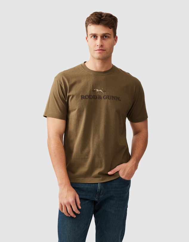 Rodd & Gunn - The Peaks Logo Tee