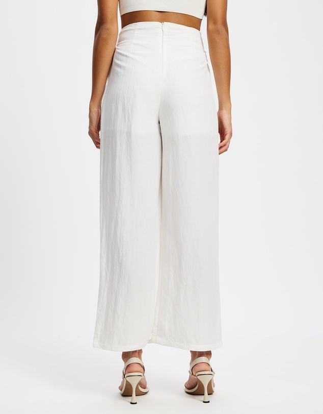 Mossée - Olivia Pleated Wide Leg Pants