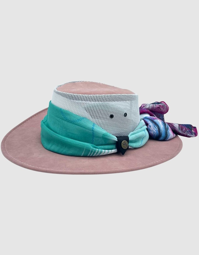 Jacaru - Jacaru 1023 Vegan Horizon Hat with Scarf