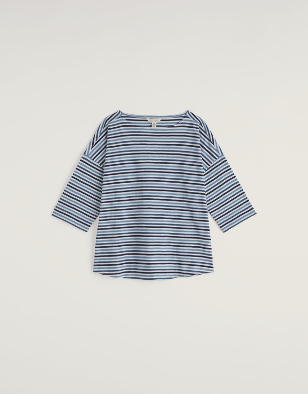 Seasalt - Seasalt Cornwall Blue Tremayne Quay Jersey Top