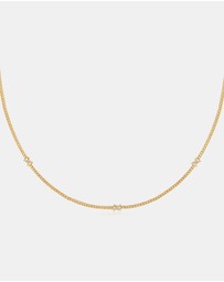 Ania Haie - Ania Haie Gold Cross Station Necklace