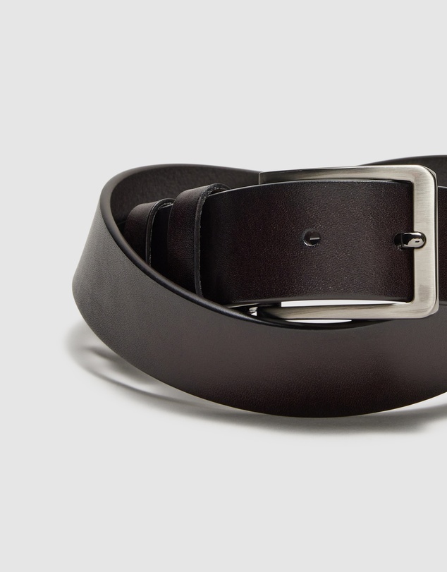 Politix - Casual Full Grain Leather Belt