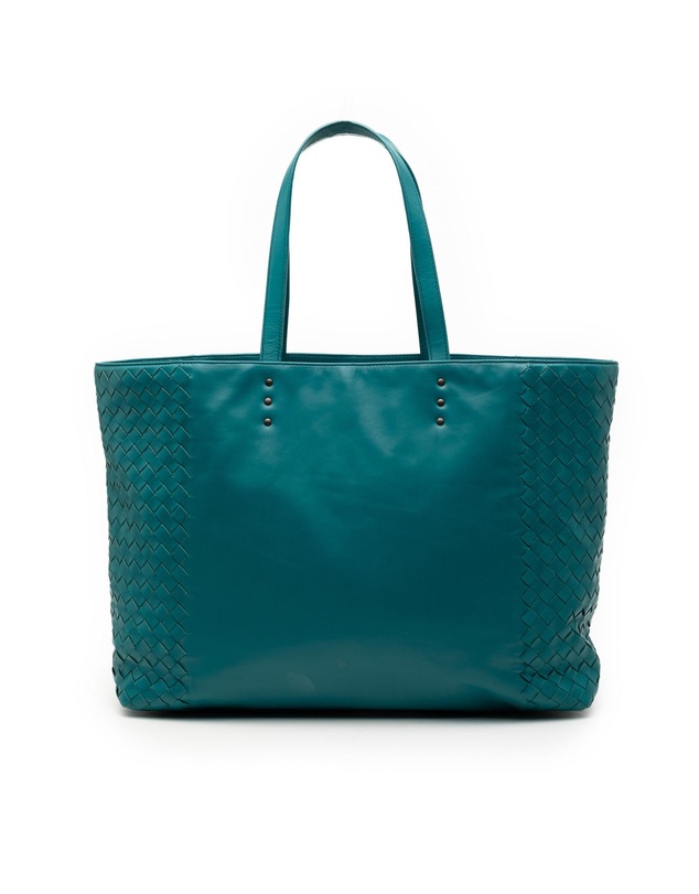 Pre-Loved by Azura Reborn - Pre-Loved Intrecciato Trimmed Nappa Tote