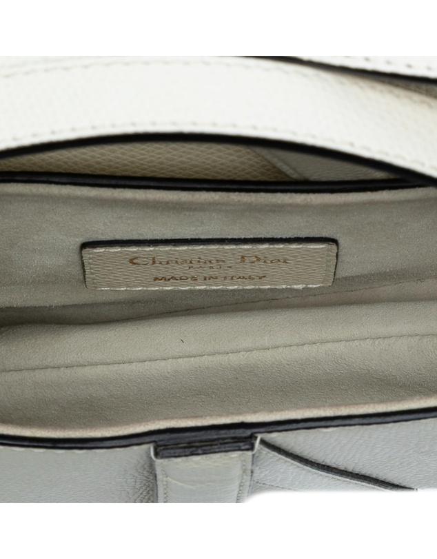 Pre-Loved by Azura Reborn - Pre-Loved Mini Grained Calfskin Saddle Bag