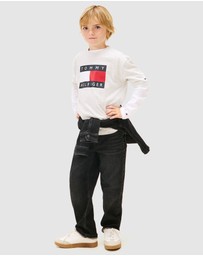 Tommy Hilfiger - Heritage Flag Print Jersey T-Shirt - Kids