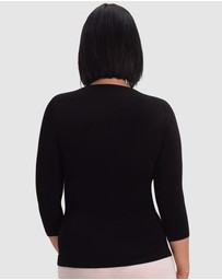 B Free Intimate Apparel - Maternity Bamboo 3/4 Sleeve Top