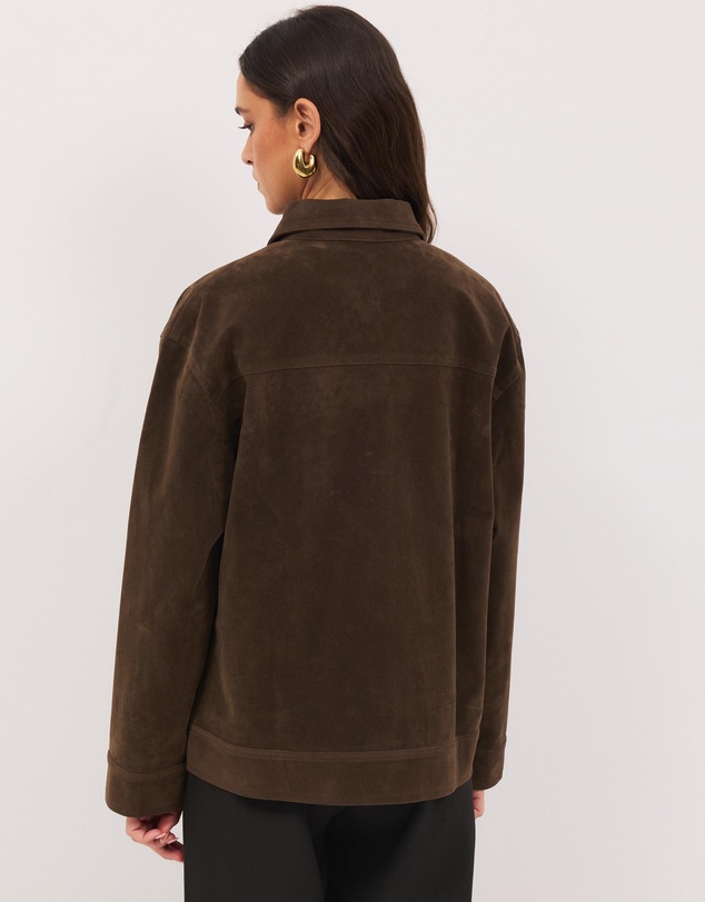 Calli - Williams Faux Suede Jacket