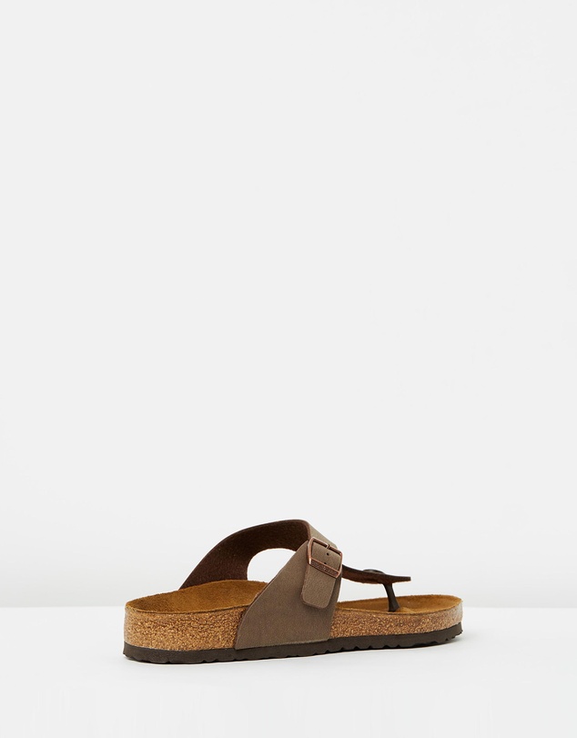 Birkenstock - Unisex Gizeh Birko-Flor Nubuck Regular Sandals
