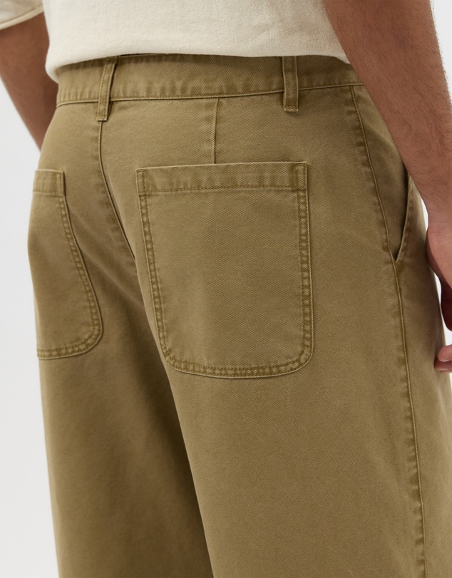 AERE - Cotton Barrel Pants
