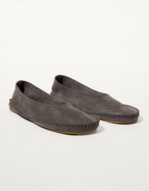 M.N.G - Suede Shoes with Seam Detail