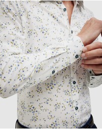 Politix - Bouquet Print Long Sleeve Shirt