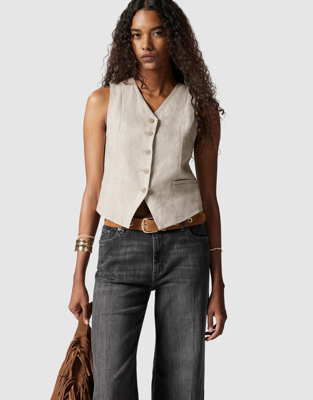 & Other Stories - Tailored Linen Waistcoat