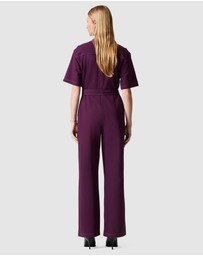 & Other Stories - Short-Sleeve Utility Jumpsuit