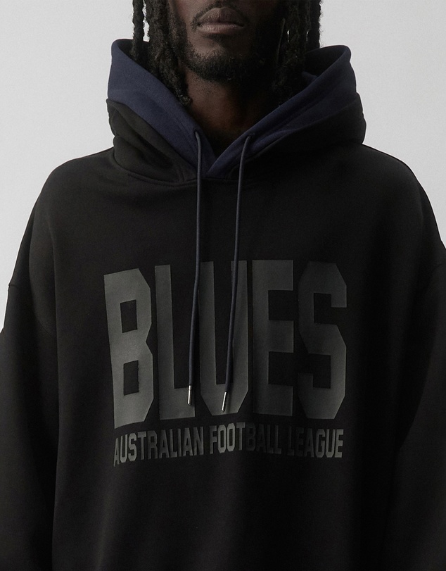 Strateas Carlucci x AFL - Carlton Blues Double Hooded Jumper