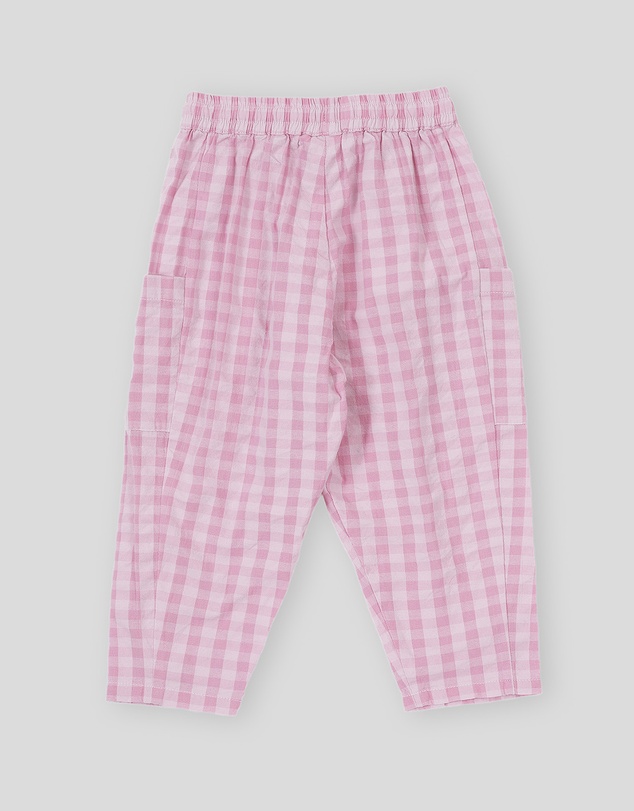 Goldie + Ace - Lightweight Gingham Kit Pocket Pants - Babies-Kids