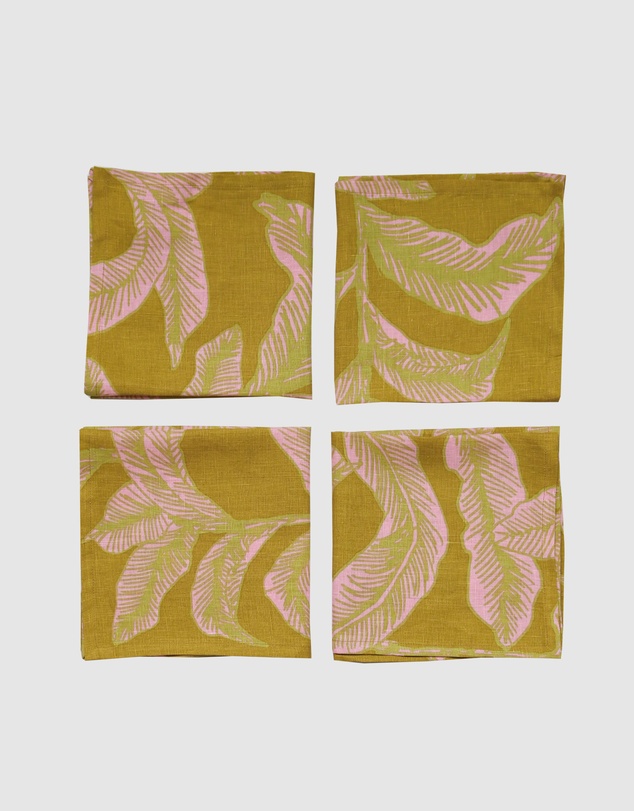 Mosey Me - Meridian Gold Napkin Set