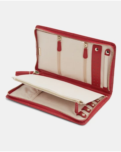 Wolf - Wolf Caroline Large Jewellery Portfolio Red