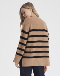 Everly Collective - Vancouver Striped Knit
