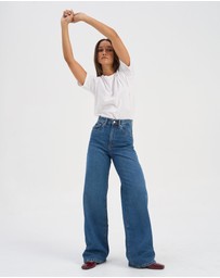 ONLY - Hope High Waist Wide-Leg Jeans