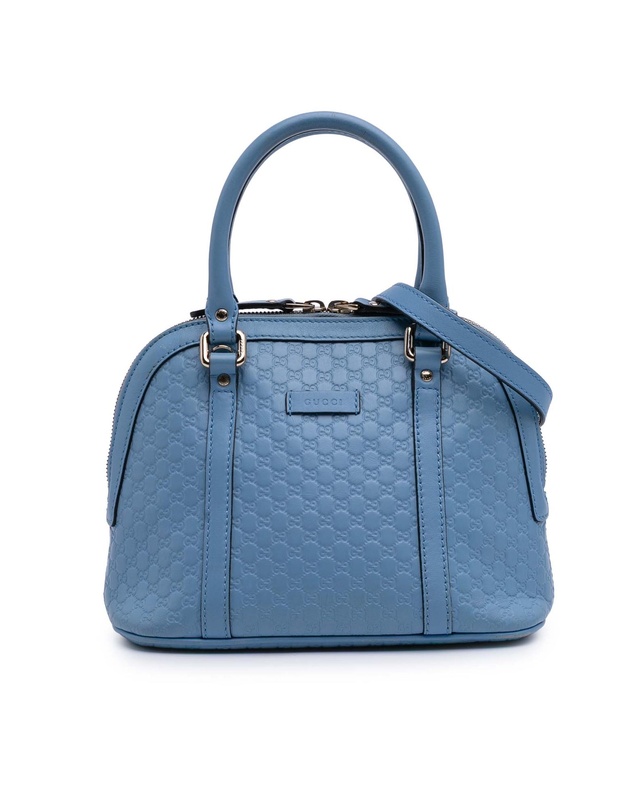 Pre-Loved by Azura Reborn - Pre-Loved gucci Leather Top Handle Bag with Zip Closure and Adjustable Shoulder Strap