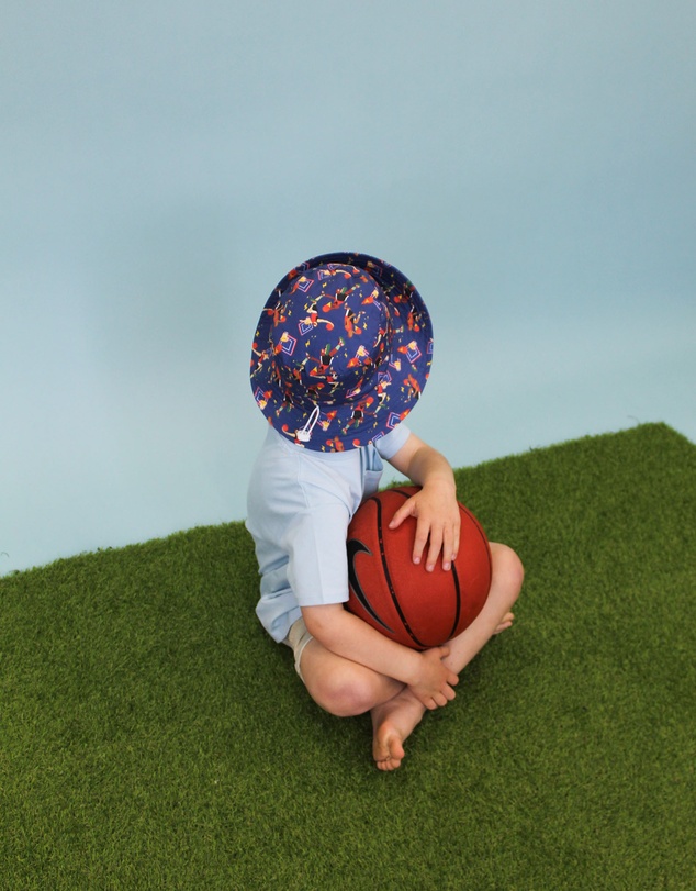 Morgan & Taylor - Mini Basketball Bucket Hat