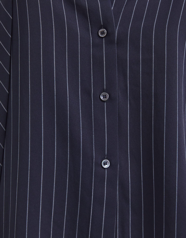SABA - Polly Pinstripe Silk Shirt