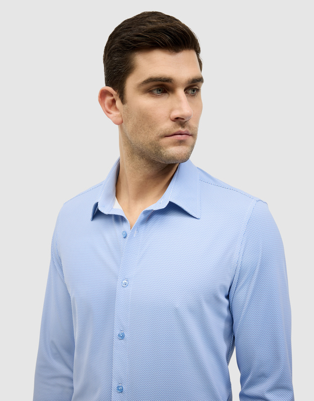 Politix - Micro-geo Travel Long Sleeve Shirt