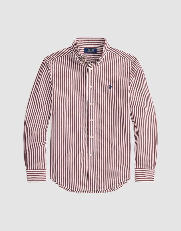 Polo Ralph Lauren - Striped Cotton Poplin Shirt - ICONIC EXCLUSIVE - Teens