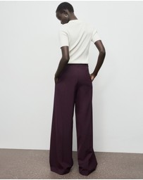 M.N.G - Pleated Wide Leg Trousers