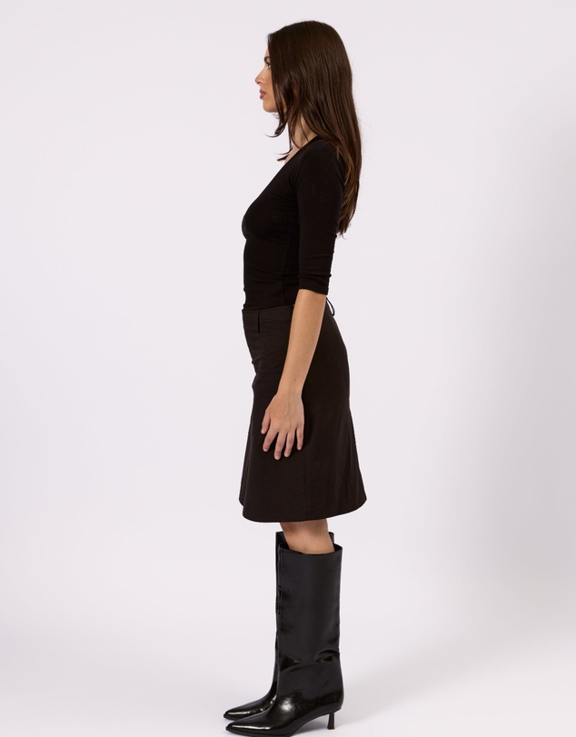 Style Addict - The V Top - Black