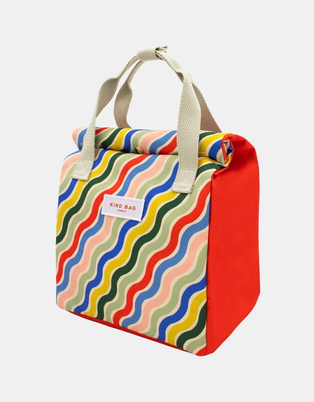 Kind Bag - Lunch Bag Rainbow Waves