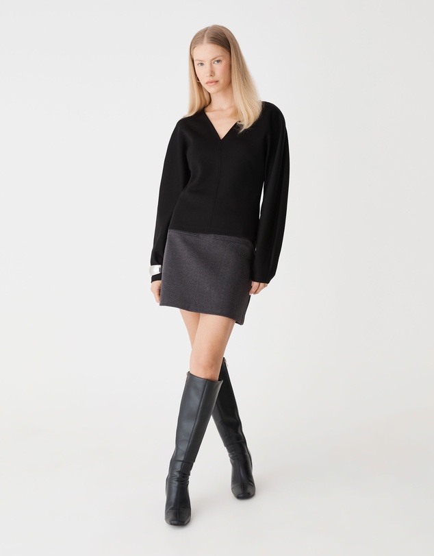 Forcast - Tate V-Neck Dolman Sleeve Top