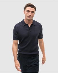 Seed Heritage - Short Sleeve Merino Knit Polo