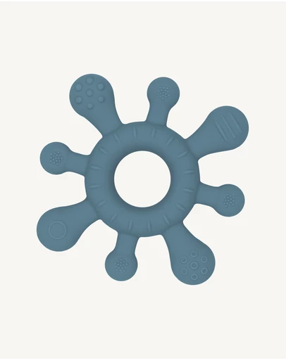 Playground - Silicone Splash Teether - Steel Blue