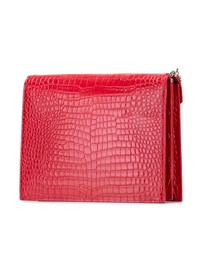 Pre-Loved by Azura Reborn - Pre-Loved Croc Embossed Leather Monogram Cassandra Clasp Bag