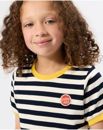 Goldie + Ace - Stripe Ringer T-Shirt Dress - Babies-Kids
