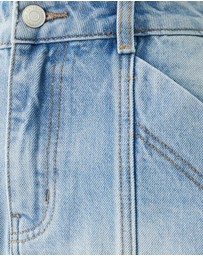The Fated - Asha Denim Mini Skirt