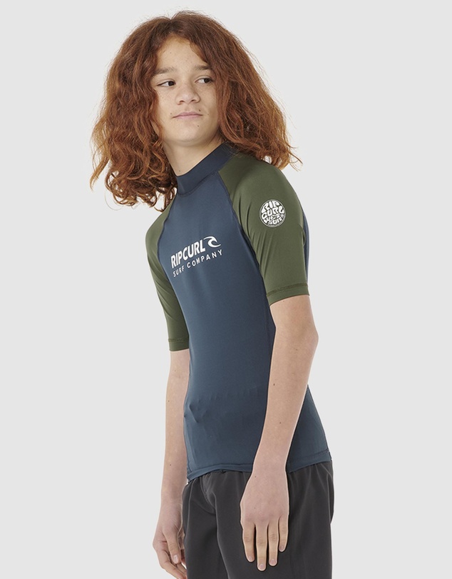 Rip Curl - Shock UPF SS Rash Top - Teens