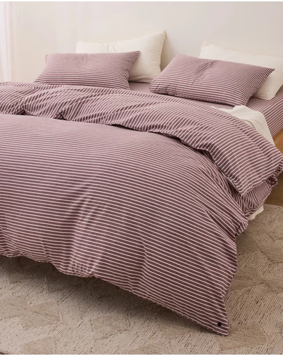 Sheet Society - Leo Washed Cotton Quilt Cover Set