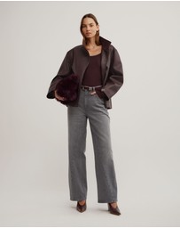 Witchery - Scoop Neck Long Sleeve Top