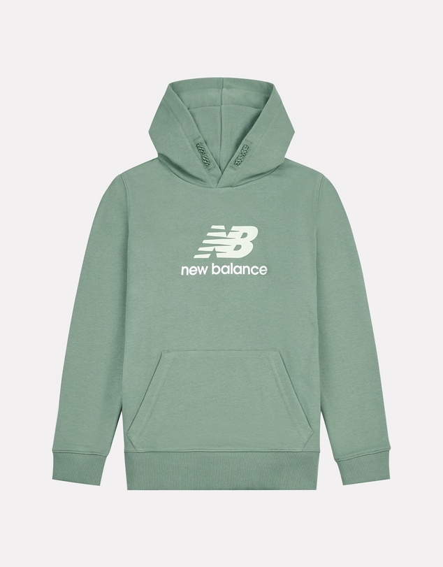 New Balance - French Terry Stacked Logo Hoodie