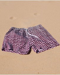 Swim Shady - Maroon Tide Swim Shorts