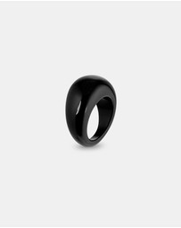 CENDRE - Empire Ring Black