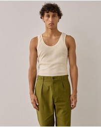 Charlton  - Japanese Cotton Waffle Tank