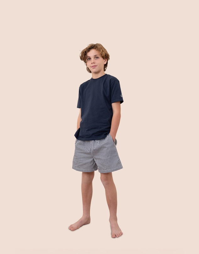 Gingerlilly - Rebecca Judd x Gingerlilly Mini Noah Cotton Short PJ Set