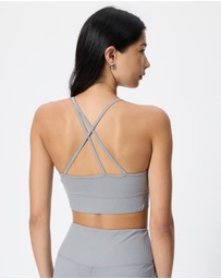 Reebok - Lux Peached Strappy Bra